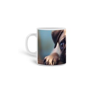 Nome do produto Caneca Pug com Arte Digital - #Autenticidade 0019