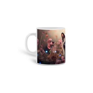 Nome do produto Caneca Gato Siamês com Arte Digital - #Autenticidade 0015