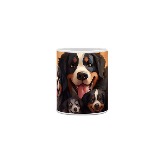Caneca Bernese com Arte Digital - #Autenticidade 0023