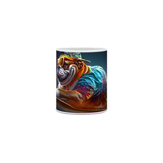 Caneca Bulldog Francês - Com Arte Digital - #Autenticidade 0003