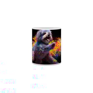 Caneca Poodle com Arte Digital - #Autenticidade 0014