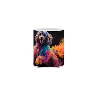 Nome do produto Caneca Poodle com Arte Digital - #Autenticidade 0016