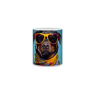 Caneca Rottweiler com Arte Digital - #Autenticidade 0001