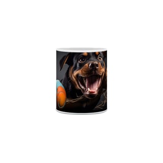Nome do produto Caneca Rottweiler com Arte Digital - #Autenticidade 0008