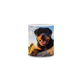 Nome do produto Caneca Rottweiler com Arte Digital - #Autenticidade 0010