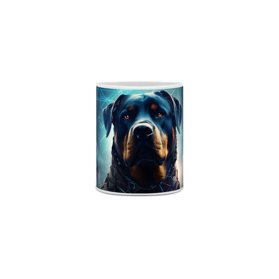 Caneca Rottweiler com Arte Digital - #Autenticidade 0024