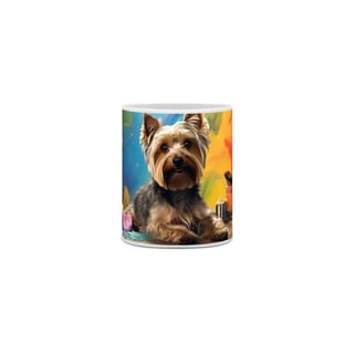 Nome do produto  Caneca Yorkshire com Arte Digital - #Autenticidade 006