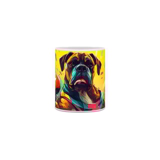 Caneca Boxer com Arte Digital - #Autenticidade 0004