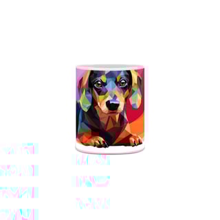 Nome do produto Caneca Dachshund(Salsicha) com Arte Digital - #Autenticidade 0007