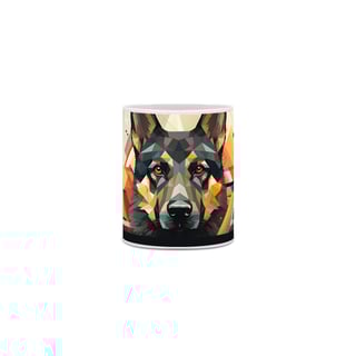 Caneca Pastor Alemão com Arte Digital - #Autenticidade 0023