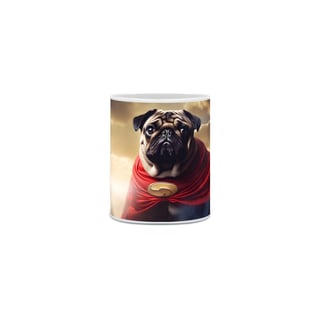 Nome do produto Caneca Pug com Arte Digital - #Autenticidade 0013