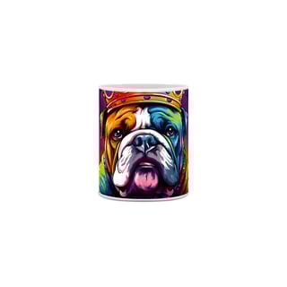 Nome do produto Caneca Bulldog Inglês com Arte Digital - #Autenticidade 0006