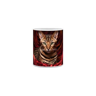 Nome do produto Caneca Gato Bengal com Arte Digital - #Autenticidade 0005