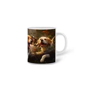 Nome do produto Caneca Beagle com Arte Digital - #Autenticidade 0004