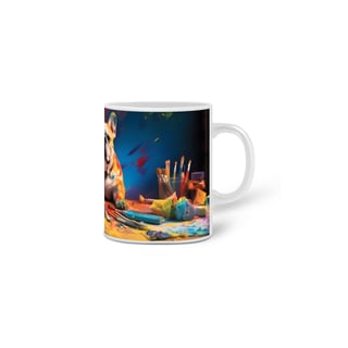 Nome do produto Caneca Bulldog Francês - Com Arte Digital - #Autenticidade 0019
