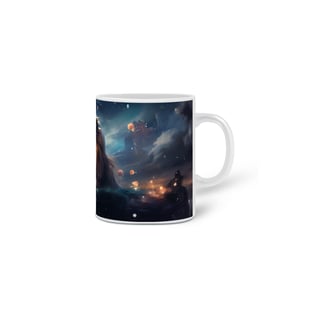 Nome do produto Caneca Pastor de Shetland com Arte Digital - #Autenticidade 0005