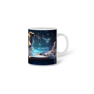 Nome do produto Caneca Pastor de Shetland com Arte Digital - #Autenticidade 0007