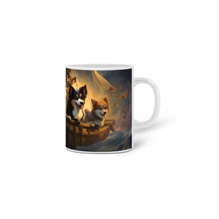 Nome do produto Caneca Pastor de Shetland com Arte Digital - #Autenticidade 0012