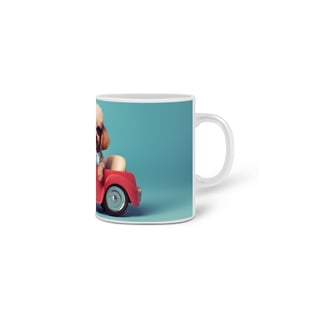 Nome do produto Caneca Poodle com Arte Digital - #Autenticidade 0013