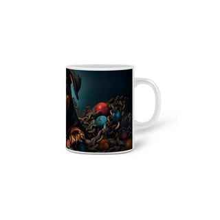 Nome do produto Caneca Rottweiler com Arte Digital - #Autenticidade 0003