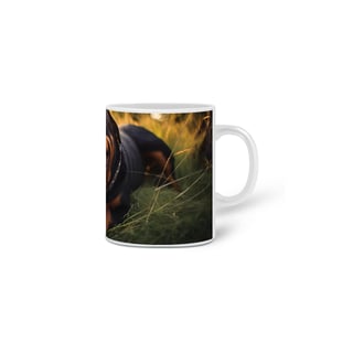Nome do produto Caneca Rottweiler com Arte Digital - #Autenticidade 0009
