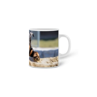 Nome do produto Caneca Rottweiler com Arte Digital - #Autenticidade 0012