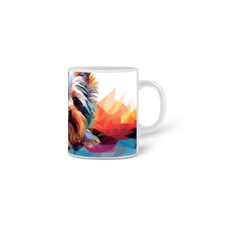 Nome do produto  Caneca Yorkshire com Arte Digital - #Autenticidade 0022