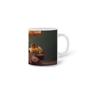 Nome do produto Caneca Dachshund(Salsicha) com Arte Digital - #Autenticidade 0014