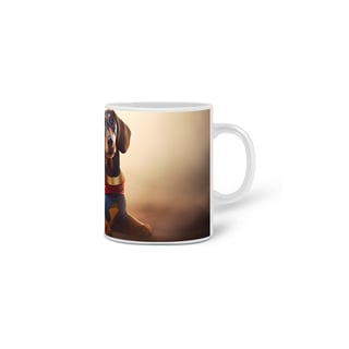 Nome do produto Caneca Dachshund(Salsicha) com Arte Digital - #Autenticidade 0021