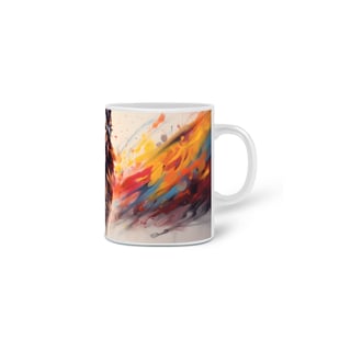 Nome do produto Caneca Pastor Alemão com Arte Digital - #Autenticidade 0010