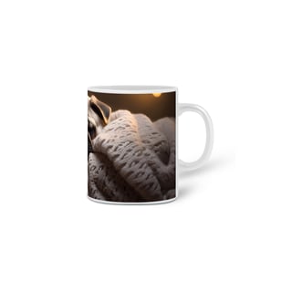 Nome do produto Caneca Pug com Arte Digital - #Autenticidade 0003