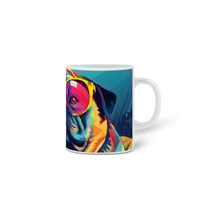 Nome do produto Caneca Pug com Arte Digital - #Autenticidade 0007