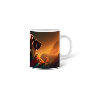 Nome do produto Caneca Pug com Arte Digital - #Autenticidade 0011