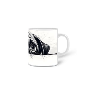 Nome do produto Caneca Pug com Arte Digital - #Autenticidade 0015