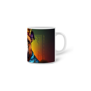 Nome do produto Caneca Bulldog Inglês com Arte Digital - #Autenticidade 0004
