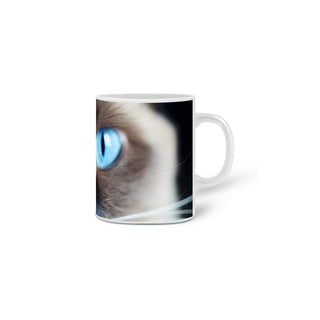 Nome do produto Caneca Gato Siamês com Arte Digital - #Autenticidade 0018
