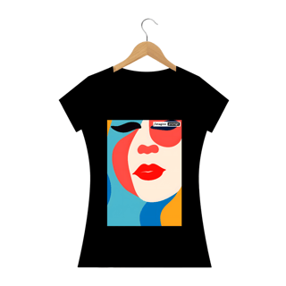 Nome do produto Camiseta Minimalista com Arte Digital  - #Autenticidade 0001
