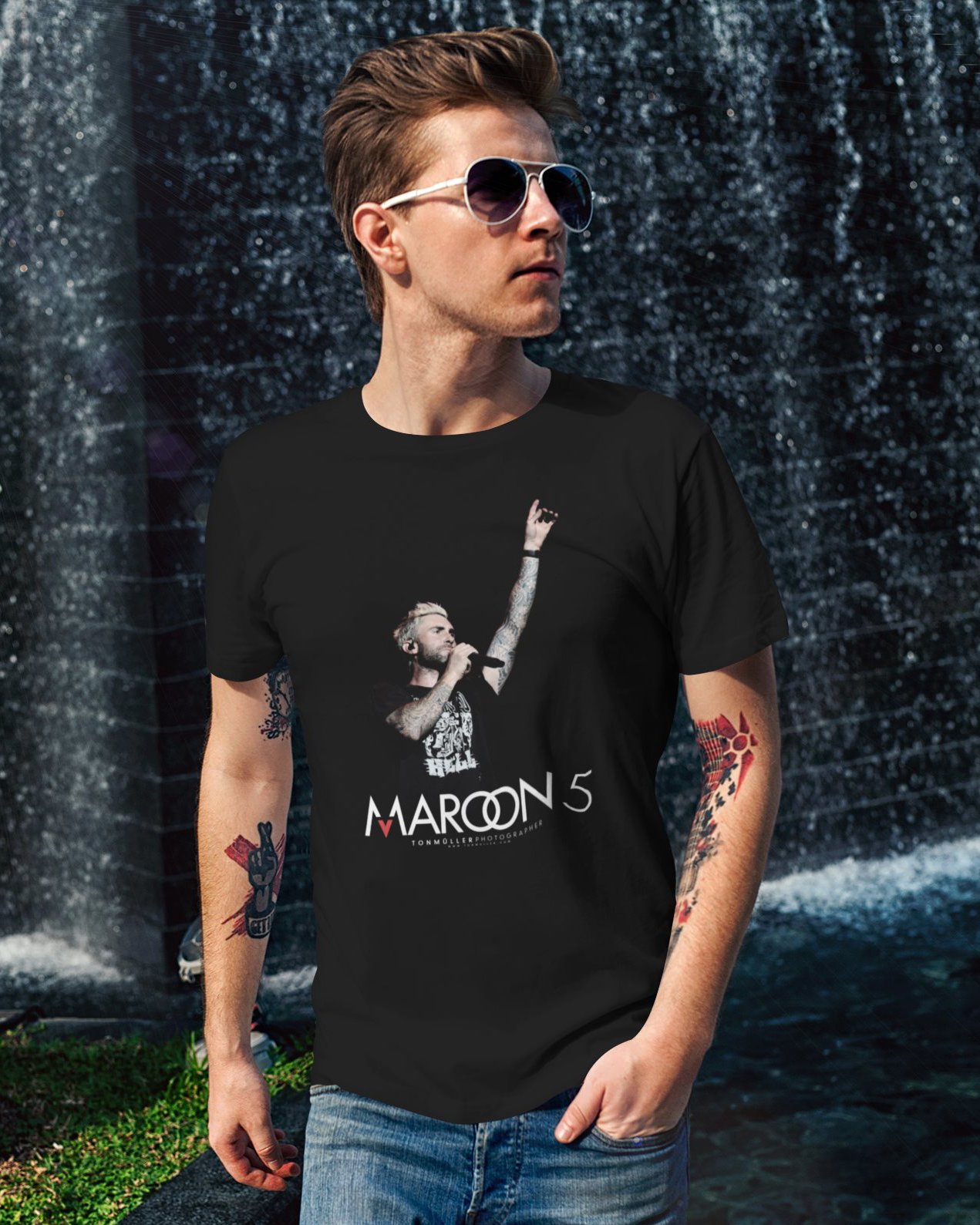 Camiseta Maroon 5 by Ton