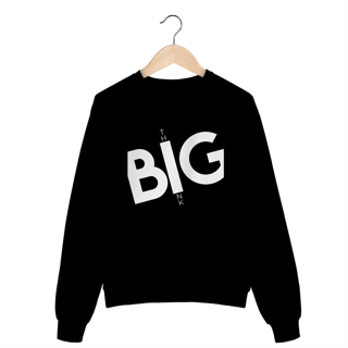 Nome do produto Moletom fechado Think BIG