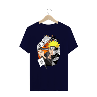 Nome do produto Camisetas Plus Size Naruto Let's Go