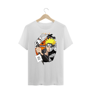 Nome do produto Camisetas Plus Size Naruto Let's Go