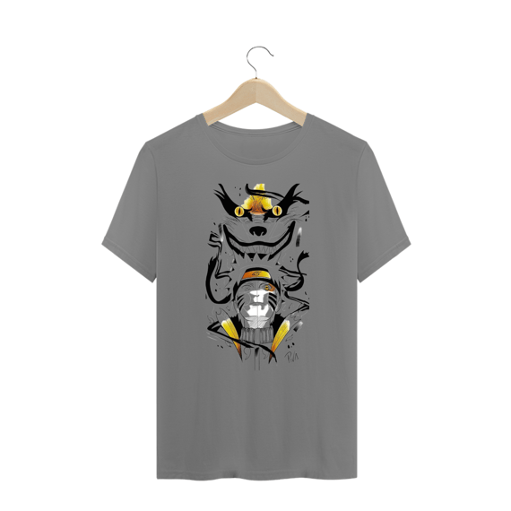 Camiseta Plus Size Naruto Modo Sennin