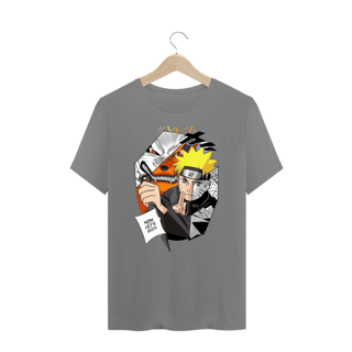 Nome do produto Camisetas Plus Size Naruto Let's Go