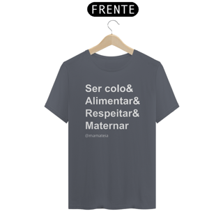 Nome do produto Camiseta Maternar Mamateia