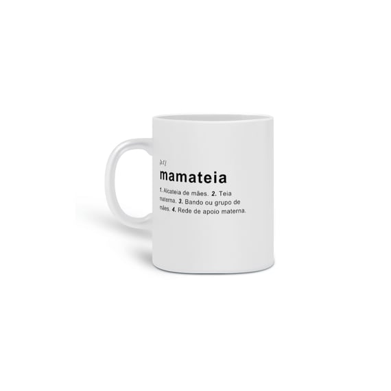 Caneca Dicionário Mamateia