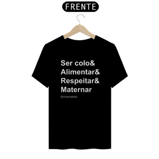 Nome do produto Camiseta Maternar Mamateia