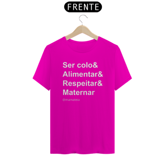 Nome do produto Camiseta Maternar Mamateia