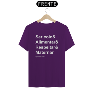 Nome do produto Camiseta Maternar Mamateia