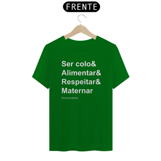 Nome do produto Camiseta Maternar Mamateia