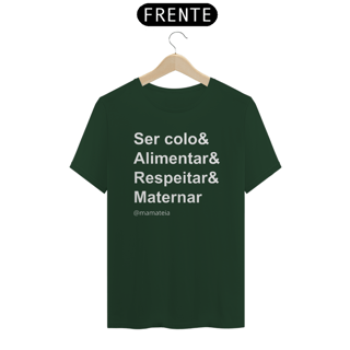 Nome do produto Camiseta Maternar Mamateia